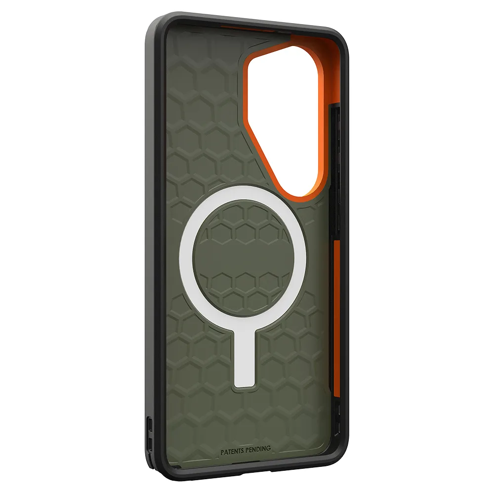 UAG รุ่น Civilian (Magnetic) - เคส Galaxy S26 - สี Olive Drab/Orange 4 UAG รุ่น Civilian (Magnetic) - เคส Galaxy S26 - สี Olive Drab/Orange - Image 4