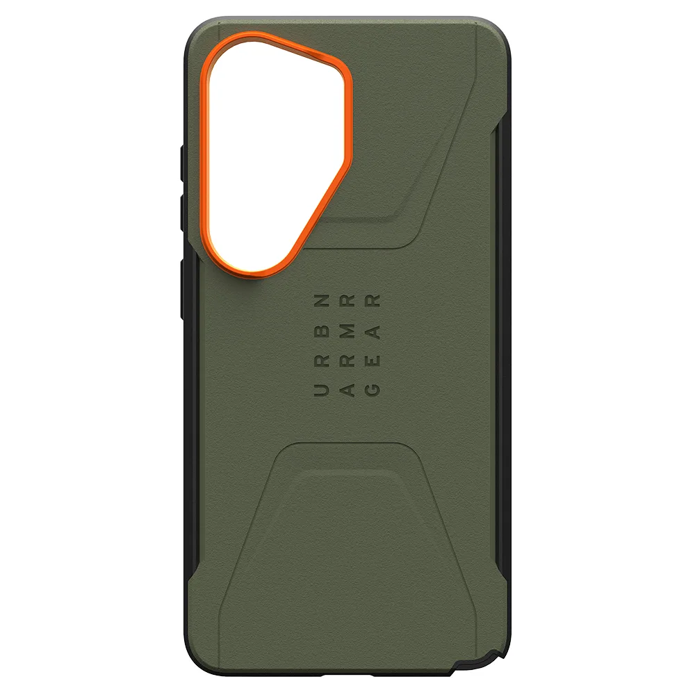 UAG รุ่น Civilian (Magnetic) - เคส Galaxy S26 - สี Olive Drab/Orange 1 UAG รุ่น Civilian (Magnetic) - เคส Galaxy S26 - สี Olive Drab/Orange
