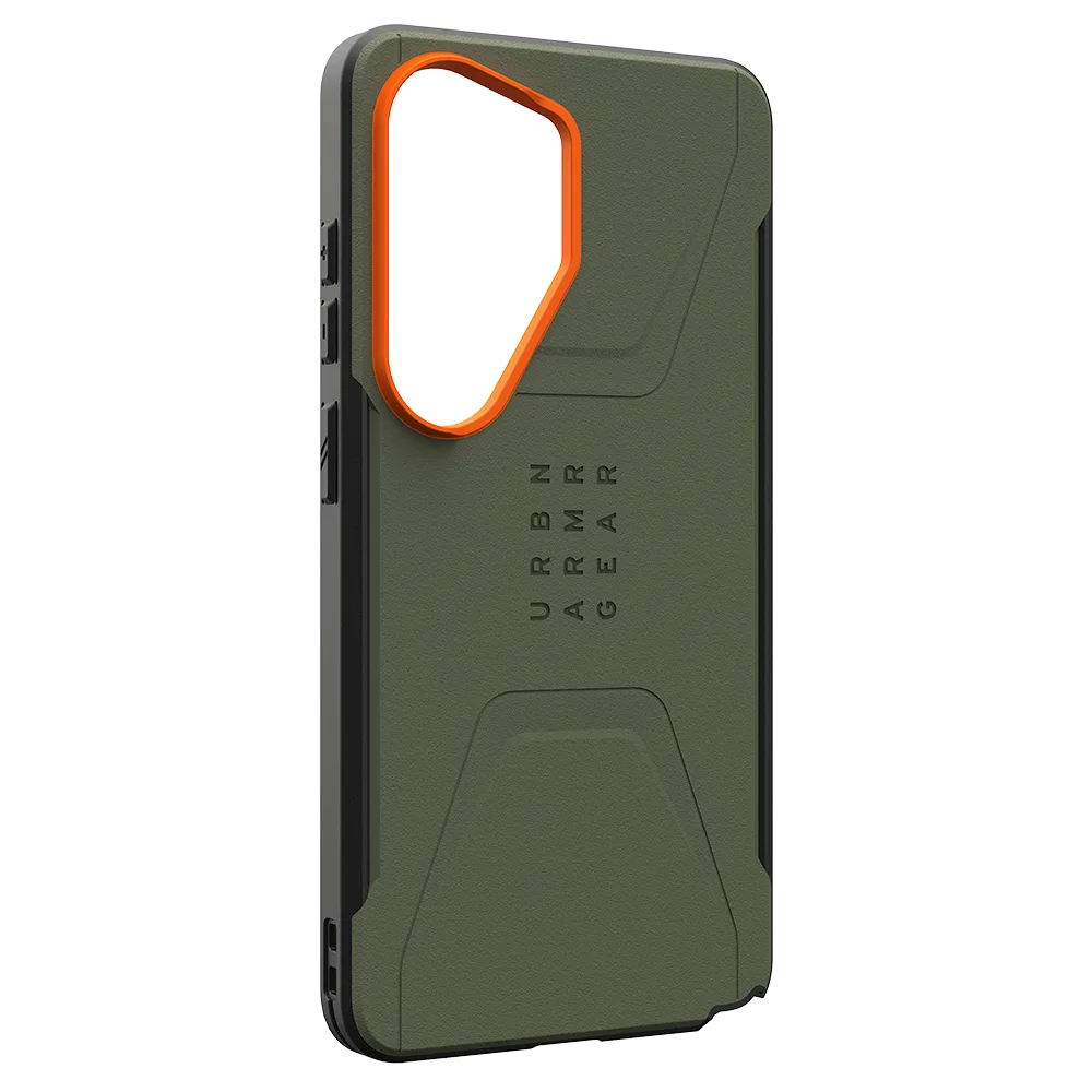 UAG รุ่น Civilian (Magnetic) - เคส Galaxy S26 - สี Olive Drab/Orange 2 UAG รุ่น Civilian (Magnetic) - เคส Galaxy S26 - สี Olive Drab/Orange - Image 2