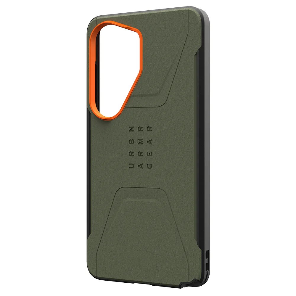 UAG รุ่น Civilian (Magnetic) - เคส Galaxy S26 - สี Olive Drab/Orange 3 UAG รุ่น Civilian (Magnetic) - เคส Galaxy S26 - สี Olive Drab/Orange - Image 3