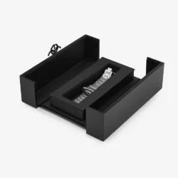 Golden Concept รุ่น Evening - สายนาฬิกา Apple Watch 45/46/49mm - สี Black