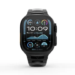 Golden Concept รุ่น Royal II - สายนาฬิกา Apple Watch 45/46/49mm - สี Black 11 Golden Concept รุ่น Royal II - สายนาฬิกา Apple Watch 45/46/49mm - สี Black