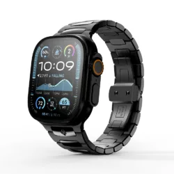 Golden Concept รุ่น Royal II - สายนาฬิกา Apple Watch 45/46/49mm - สี Black