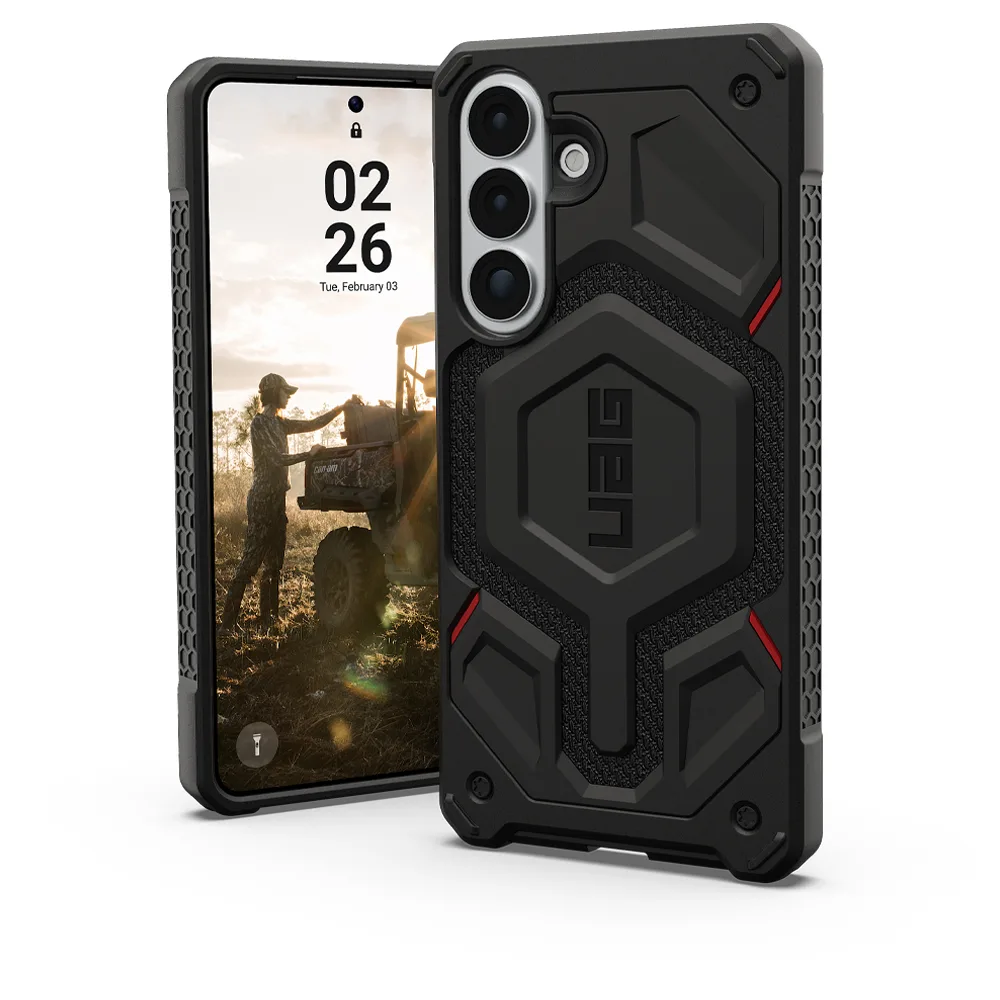 UAG รุ่น Monarch Pro - เคส Galaxy S26 Plus - สี Kevlar Black 7 UAG รุ่น Monarch Pro - เคส Galaxy S26 Plus - สี Kevlar Black - Image 7