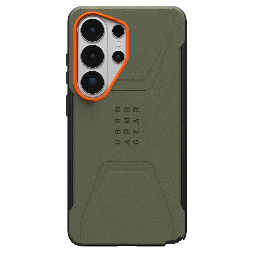 UAG รุ่น Civilian (Magnetic) - เคส Galaxy S26 Ultra - สี Olive Drab/Orange 1 UAG รุ่น Civilian (Magnetic) - เคส Galaxy S26 Ultra - สี Olive Drab/Orange