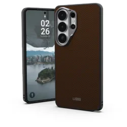 UAG รุ่น FIBR ARMR (Magnetic) - เคส Galaxy S26 Ultra - สี Orange/Charcoal 11 UAG รุ่น FIBR ARMR (Magnetic) - เคส Galaxy S26 Ultra - สี Orange/Charcoal