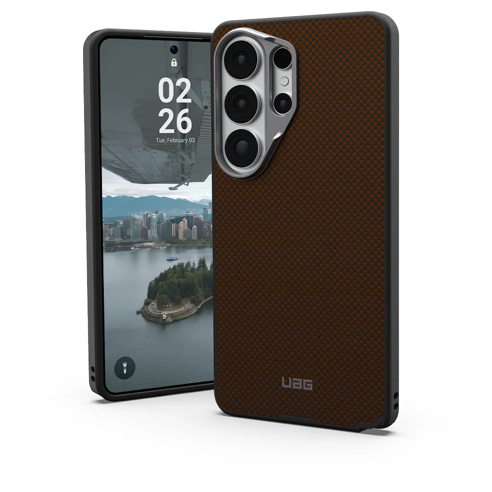 UAG รุ่น FIBR ARMR (Magnetic) - เคส Galaxy S26 Ultra - สี Orange/Charcoal 6 UAG รุ่น FIBR ARMR (Magnetic) - เคส Galaxy S26 Ultra - สี Orange/Charcoal - Image 6