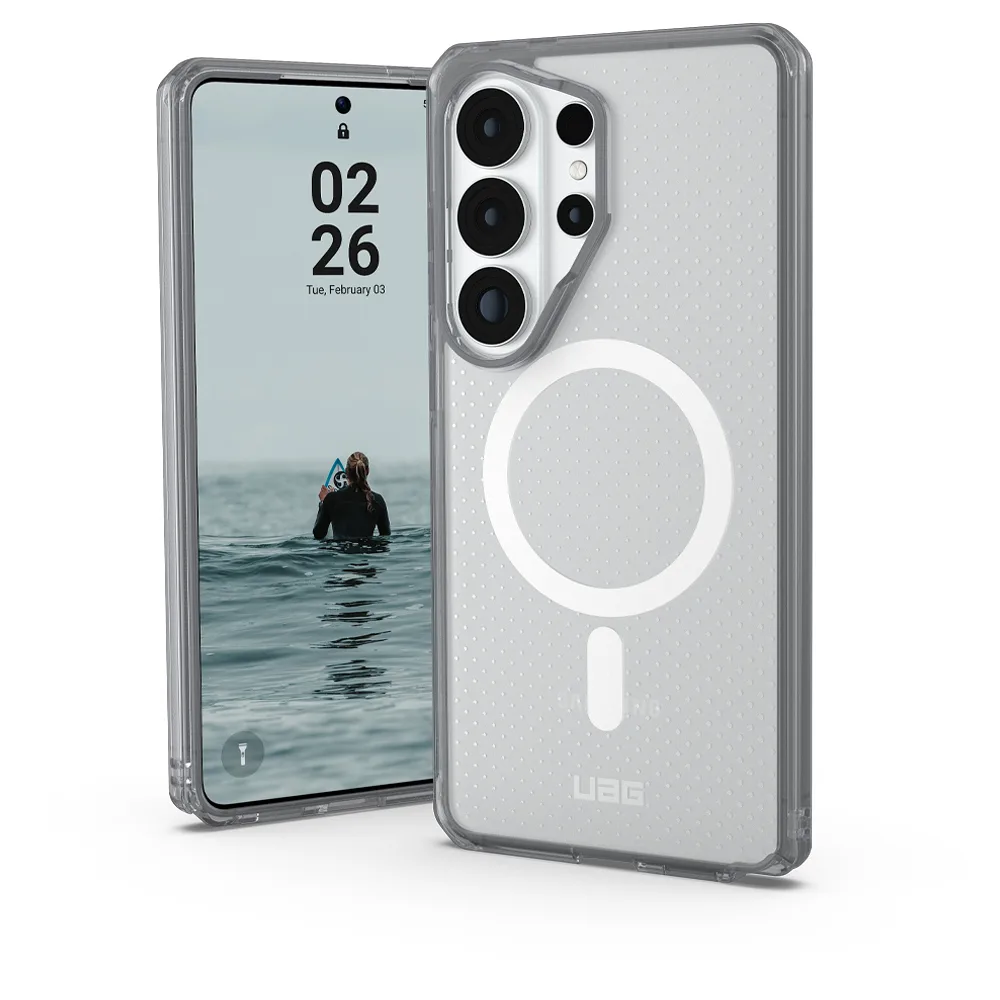 UAG รุ่น Dot (Magnetic) - เคส Galaxy S26 Ultra - สี True Clear Ice/Ash 7 UAG รุ่น Dot (Magnetic) - เคส Galaxy S26 Ultra - สี True Clear Ice/Ash - Image 7