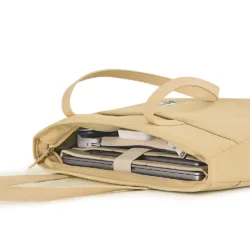 WiWU รุ่น Ora Tote - กระเป๋าถือ Laptop/MacBook ขนาด 14“ - สี Ivory