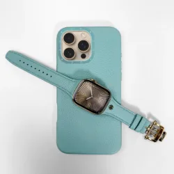 Golden Concept รุ่น Full-Grain Leather - สายนาฬิกา Apple Watch 40/41/42mm - สี Cheery