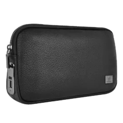 WiWU รุ่น Alpha Anti-theft Clutch Bag - กระเป๋าใส่อุปกรณ์เสริม - สี Black 7 WiWU รุ่น Alpha Anti-theft Clutch Bag - กระเป๋าใส่อุปกรณ์เสริม - สี Black