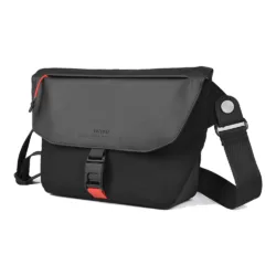WiWU รุ่น Warriors Message Bag X - กระเป๋าสะพายข้าง - สี Black