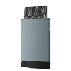 Vulkit รุ่น VC400 Pop up Slim Card Holder - กระเป๋าเก็บบัตร - สี Space Grey