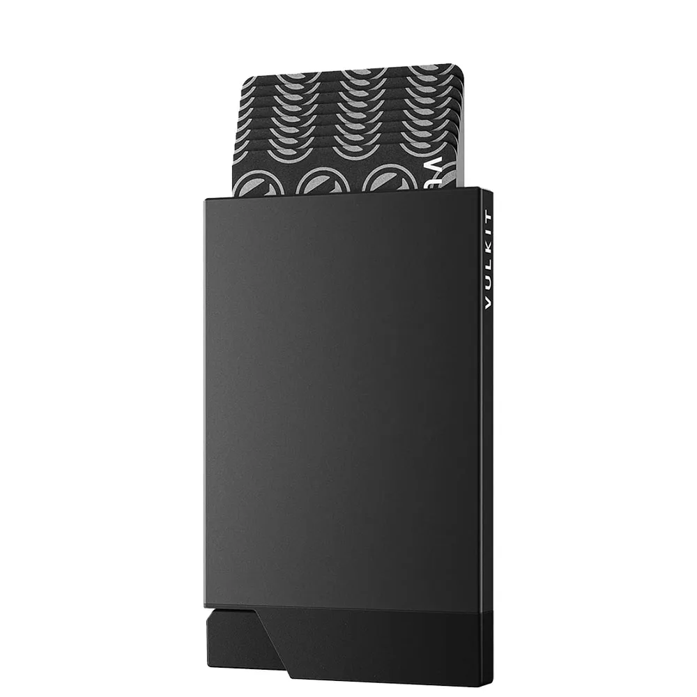 Vulkit รุ่น VC400 Pop up Slim Card Holder - กระเป๋าเก็บบัตร - สี Black 1 Vulkit รุ่น VC400 Pop up Slim Card Holder - กระเป๋าเก็บบัตร - สี Black