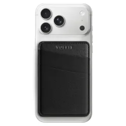 Vulkit รุ่น VPA106 Magnetic Phone Wallet - ที่เก็บบัตรติดหลังมือถือ - สี Black