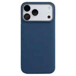WiWU รุ่น Aramid Armor - เคส iPhone 17 Pro Max - สี Black & Blue