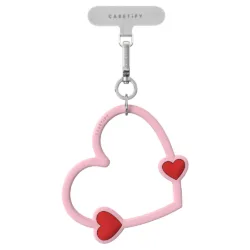 Casetify รุ่น Heart Phone Wristlet - สายคล้องข้อมือ - สี Pink Passion