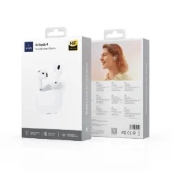 WiWU รุ่น Airbuds 4 - หูฟังไร้สาย - สี White