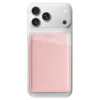 Vulkit รุ่น VPA106 Magnetic Phone Wallet - ที่เก็บบัตรติดหลังมือถือ - สี Pink