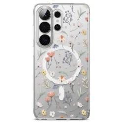 Ringke รุ่น Fusion Magnetic - เคส Galaxy S26 Ultra - สี Dry Flowers