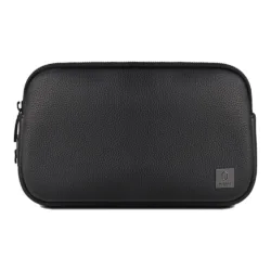 WiWU รุ่น Alpha Anti-theft Clutch Bag - กระเป๋าใส่อุปกรณ์เสริม - สี Black