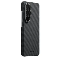 Pitaka รุ่น Edge Case - เคส Galaxy S26 Ultra - สี Black/Grey Twill