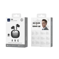 WiWU รุ่น T33 ANC Pro - หูฟังไร้สาย - สี Black