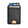 WiWU รุ่น Mag Wallet (FindMy) - ที่เก็บบัตรติดหลังมือถือ - สี Black