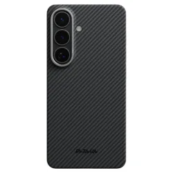 Pitaka รุ่น Edge Case - เคส Galaxy S26 - สี Black/Grey Twill