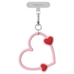 Casetify รุ่น Heart Phone Wristlet - สายคล้องข้อมือ - สี Pink Passion 9 Casetify รุ่น Heart Phone Wristlet - สายคล้องข้อมือ - สี Pink Passion
