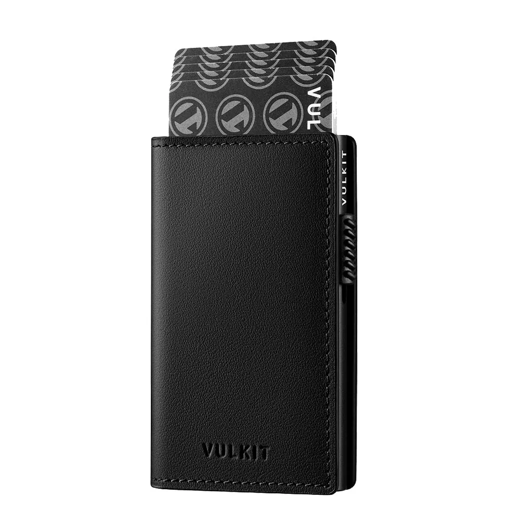 Vulkit รุ่น VC305P Slim Card Holder - กระเป๋าเก็บบัตร - สี Nappa-Black 1 Vulkit รุ่น VC305P Slim Card Holder - กระเป๋าเก็บบัตร - สี Nappa-Black