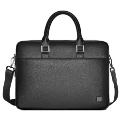 WiWU รุ่น Master Fingerprint Lock Brief - กระเป๋า Laptop/MacBook ขนาด 16" - สี Black