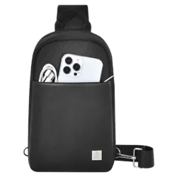 WiWU รุ่น Hali Crossbody - กระเป๋าสะพายข้าง - สี Black