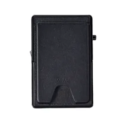 WiWU รุ่น Regal Magsafe Metal Stand Card Holder - ที่เก็บบัตรและขาตั้งติดหลังมือถือ - สี Black