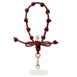 Casetify รุ่น Bow Charm Wristlet - สายคล้องข้อมือ - สี Ruby Red