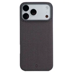 WiWU รุ่น Aramid Armor - เคส iPhone 17 Pro Max - สี Black & Gold