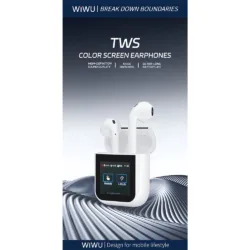WiWU รุ่น T24 True Wireless - หูฟังไร้สาย - สี White
