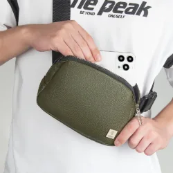 WiWU รุ่น LULU Crossbody Bag - กระเป๋าคาดอก - สี PU Green