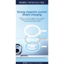 WiWU รุ่น Dynamic Pro - เคส iPhone 16 Pro Max - สี Clear