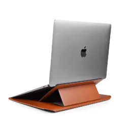 WiWU รุ่น SKIN ULTRA Stand Sleeve - ซองใส่ Laptop/MacBook ขนาด 15" - สี Brown