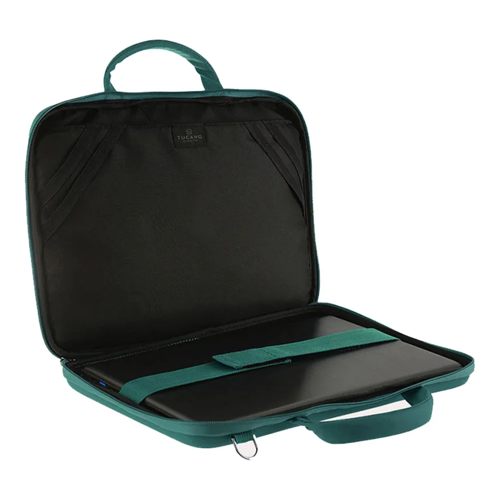 Tucano รุ่น Darkolor Brief - กระเป๋า Laptop 14"/MacBook Pro 14" - สี Green 5 Tucano รุ่น Darkolor Brief - กระเป๋า Laptop 14"/MacBook Pro 14" - สี Green - Image 5