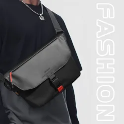 WiWU รุ่น Warriors Message Bag X - กระเป๋าสะพายข้าง - สี Black