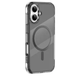 WiWU รุ่น Titanium Magnetic Shield Case - เคส iPhone 17 - สี Clear Black