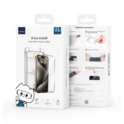 WiWU รุ่น Easy install Tempered Glass - ฟิล์มกระจก iPhone 17/ iPhone 16 Pro 13 WiWU รุ่น Easy install Tempered Glass - ฟิล์มกระจก iPhone 17/ iPhone 16 Pro