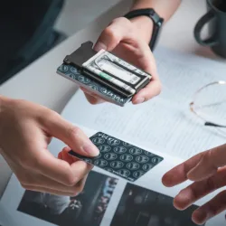 Vulkit รุ่น VCL400 Minimalist Slim Wallet with Money Clip - กระเป๋าเก็บบัตร - สี Black 8 Vulkit รุ่น VCL400 Minimalist Slim Wallet with Money Clip - กระเป๋าเก็บบัตร - สี Black