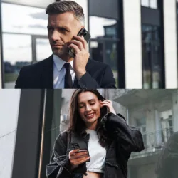 Vulkit รุ่น VPA106 Magnetic Phone Wallet - ที่เก็บบัตรติดหลังมือถือ - สี Gold