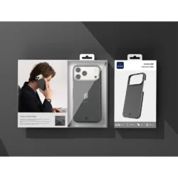 WiWU รุ่น Aramid Air - เคส iPhone 17 Pro Max - สี Black 14 WiWU รุ่น Aramid Air - เคส iPhone 17 Pro Max - สี Black