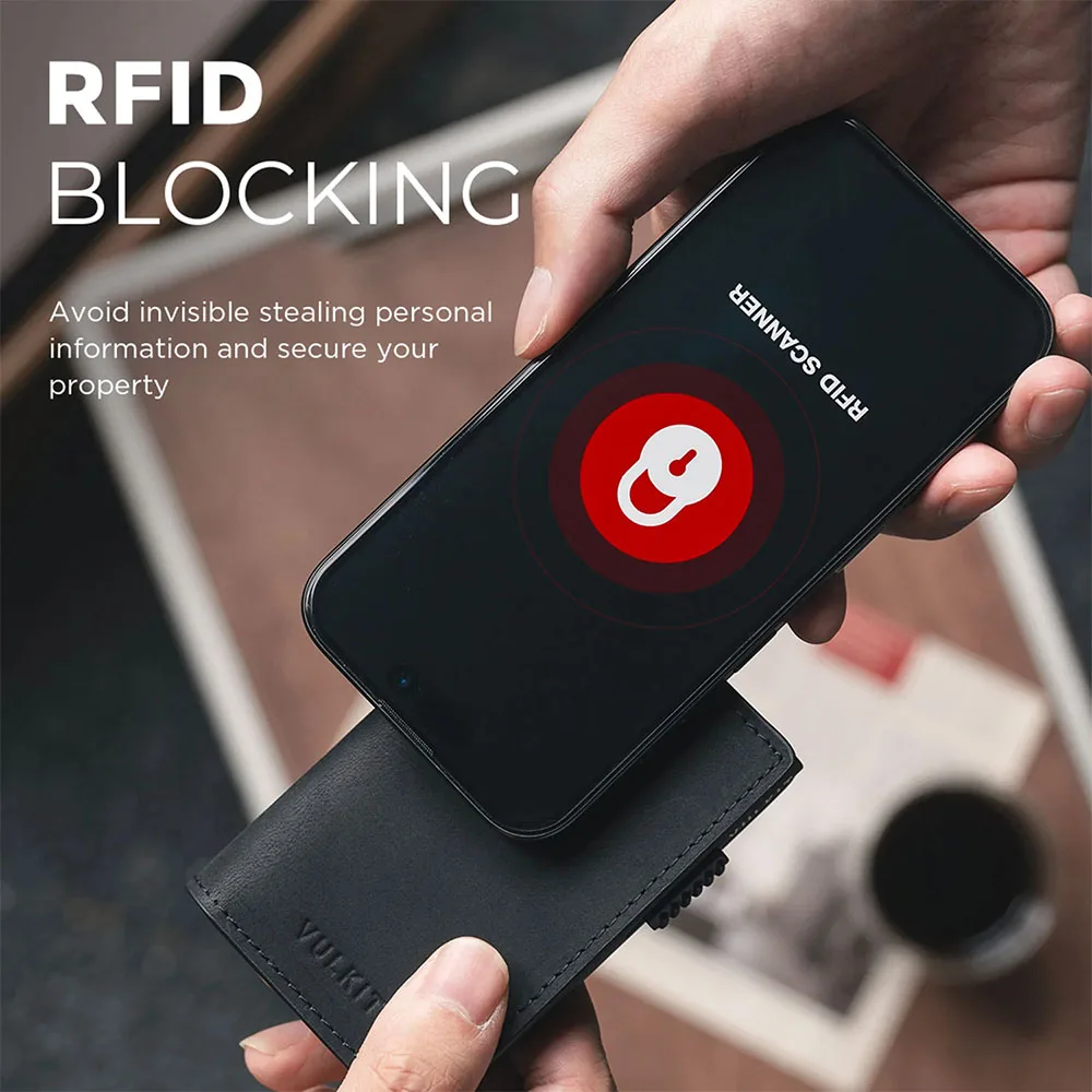 Vulkit รุ่น VC305P Slim Card Holder - กระเป๋าเก็บบัตร - สี Nappa-Brown 6 Vulkit รุ่น VC305P Slim Card Holder - กระเป๋าเก็บบัตร - สี Nappa-Brown - Image 6