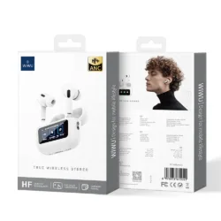 WiWU รุ่น T22 True Wireless - หูฟังไร้สาย - สี White