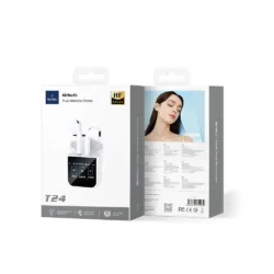 WiWU รุ่น T24 True Wireless - หูฟังไร้สาย - สี White